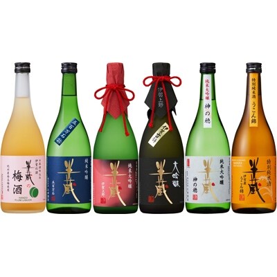 【杜氏厳選】　半蔵　6種飲み比べセット　720ml×6本