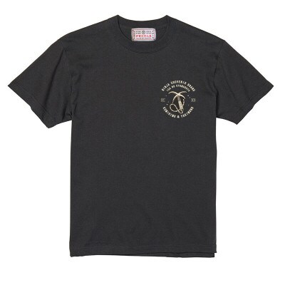 伊賀流忍者くのいちTシャツ スミ黒 男女兼用【Mサイズ】