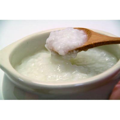 非常食・保存食に　伊賀米100%使用「真米の白かゆ」6缶入