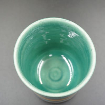 伊賀X焼物　虹焼(湯呑み)