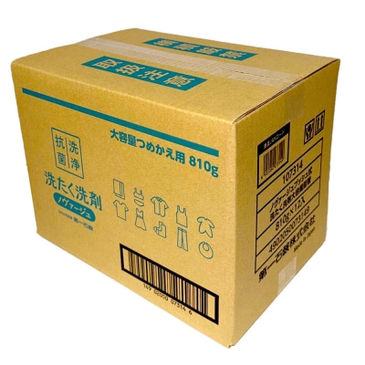ノヴァージュ超濃縮衣料用液体洗剤プッシュ式 詰替用 810g×12個|13_dis-231201