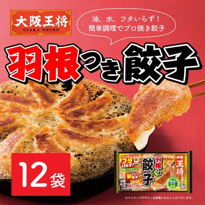 大阪王将 羽根つき餃子12袋セット|13_nnb-011201