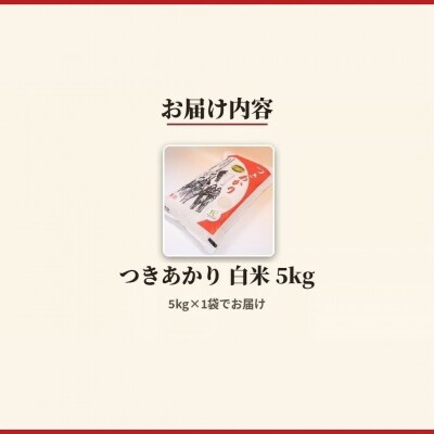 令和8年産 つきあかり 白米 5kg 精米 福島県産 アグリロード ck003-ab