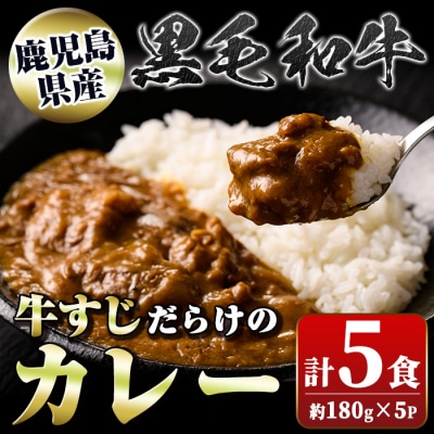 黒毛和牛牛すじだらけのカレー(180g×5個)　A91013