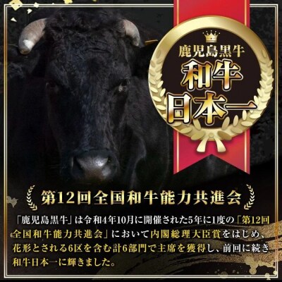 ＜定期便・全3回・隔月＞満足便 鹿児島黒牛切り落とし　C01010 