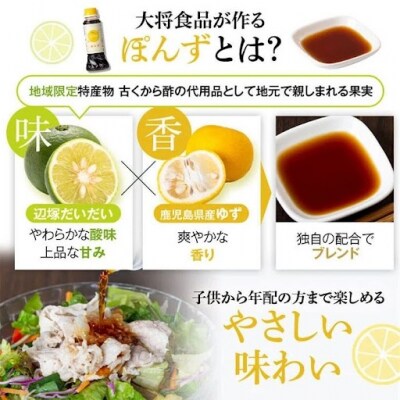 やさしいポン酢セット(200ml×3本)　P05004　