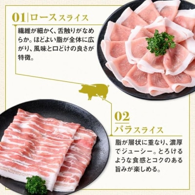 肝付町セレクト定期便 《鹿児島県産豚肉しゃぶしゃぶセット》【全3回】　C05046