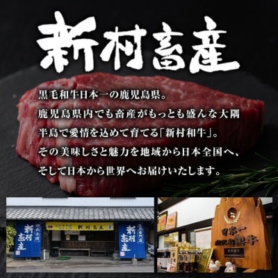 鹿児島県産黒毛和牛 ホルモン 小腸 (計約1kg・約500g×2P) A01039
