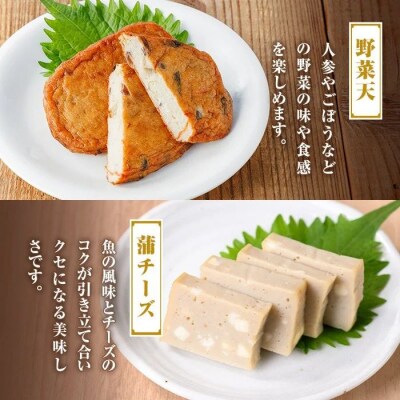 老舗の味!さつま揚げ・かまぼこセットG(6種)　B10003