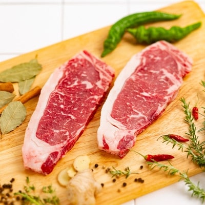 北海道ハーブ牛ロースステーキ(320g)