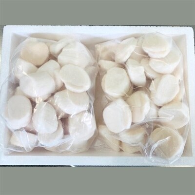 オホーツク産ホタテ玉冷小1.2kg(600g×2P)