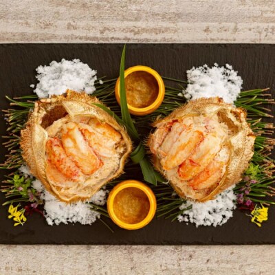 毛がに甲羅盛(2個)【殻剥き不要!毛ガニの美味しいところだけをイイとこどり】