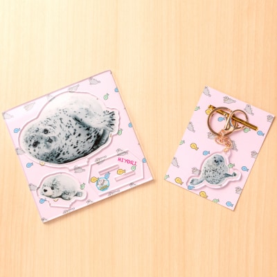 日和のアクリルスタンド・キーホルダー【アザラシシーパラダイスグッズ】