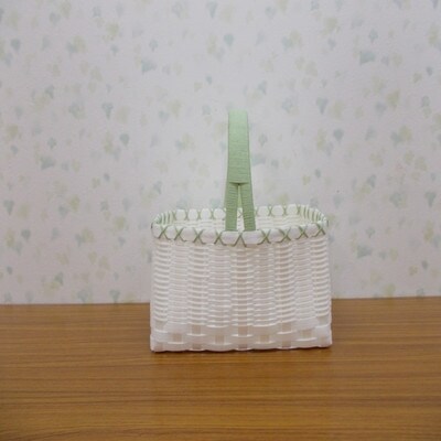 ショッピングバック3点セット(白系)