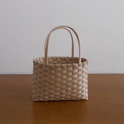 ショッピングバック 3点セット(ブラウン)