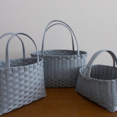 ショッピングバック 3点セット(グレー)