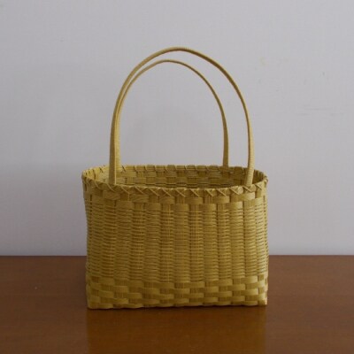 ショッピングバック 3点セット(からし)