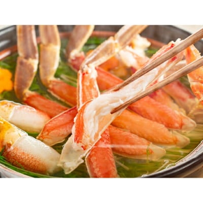 手間なし!極上生ずわいがにセット約900g(カット済み)