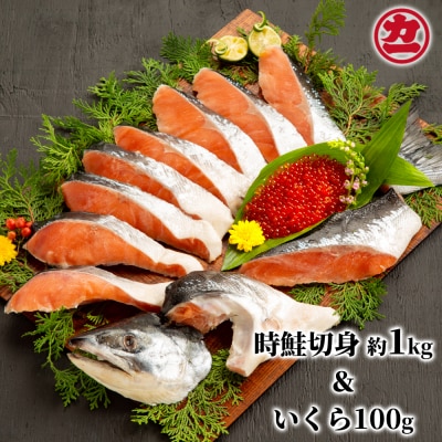 塩時鮭姿切身&ますいくら醤油漬セット