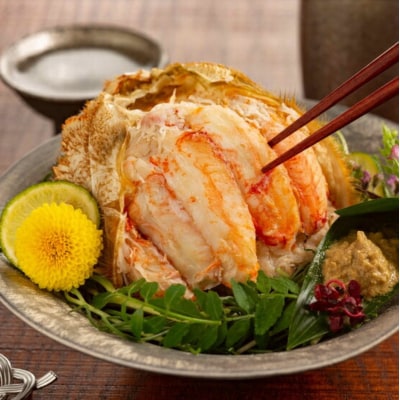 毛がに甲羅盛【殻剥き不要!毛ガニの美味しいところだけをイイとこどり】