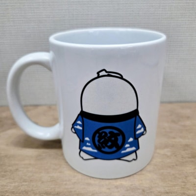 ゆるキャラ紋太グッズ(マグカップ2個、トートバック)