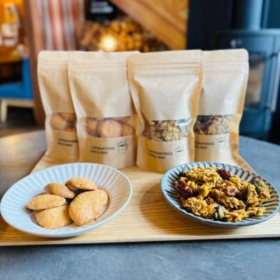 グラノーラ(かぼちゃ味)とクッキーのセット