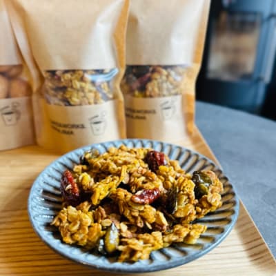 グラノーラ(かぼちゃ味)とクッキーのセット