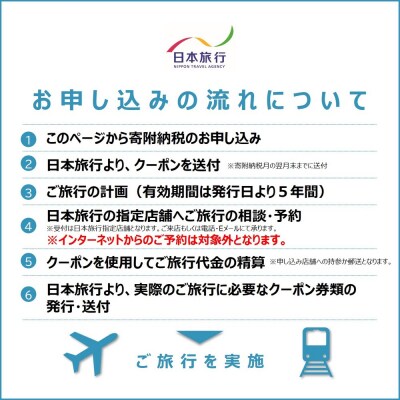 北海道紋別市　日本旅行　地域限定旅行クーポン90,000円分