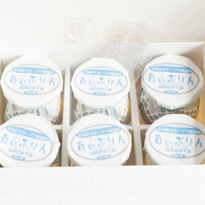 濃厚な白いぷりん(6個)