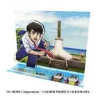 『オホーツクに消ゆ』×紋別市の夢のコラボ!ご当地アクリルジオラマ ～港湾殉職者慰霊碑編～