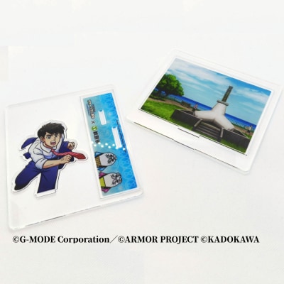 『オホーツクに消ゆ』×紋別市の夢のコラボ!ご当地アクリルジオラマ ～港湾殉職者慰霊碑編～