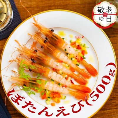 【敬老ギフト】ぼたんえび500g