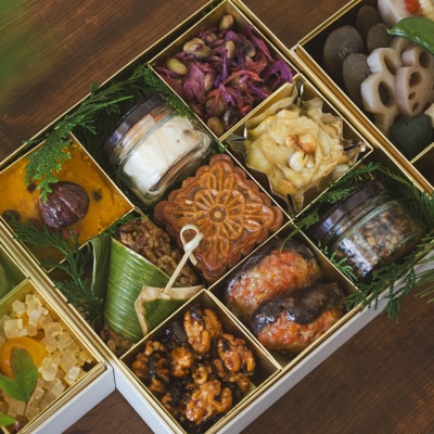 繕おせち2026|おせち 3段重 2~3人前 ヴィーガン おせち料理 新春 スイーツ 菜食 プラント