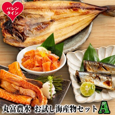 【バレンタインデー】丸富農水お試し海産物セットA