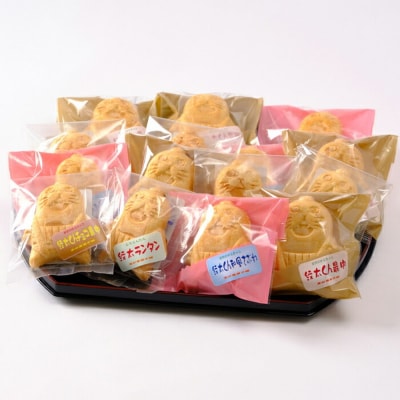 【ホワイトデー】「紋太くん最中」和洋折衷15個セット(小豆餡・チョコ・フロランタン・和風さぶれ)