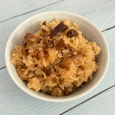 オホーツクの炊込みご飯の素 3本セット (ほたて たこ 貝三昧)