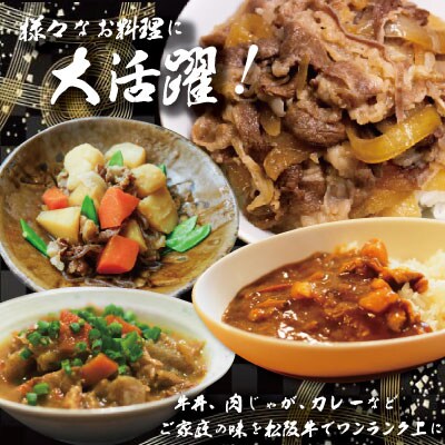 【 柿安 】 松阪牛 小間 切り落とし 300g E0855