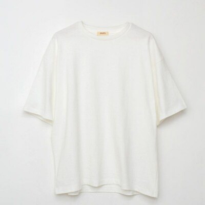 nayuta ベーシックTシャツ HW10/1 オフホワイト【L】|22_hmn-010101bc