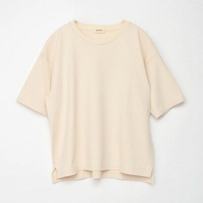 nayuta レディース コンパクトTシャツ HW10/1 生成【M】|22_hmn-020101a
