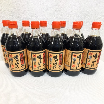 万能つゆ 味どうらくの里 500ml×10本【東北醤油】 ペットボトル|22_dkb-101001