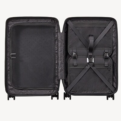 日本製スーツケース ace.ウォッシュボードZ 37L (アイネイビー) 04065-03