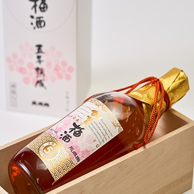 【白山の地酒】萬歳楽　加賀梅酒五年熟成