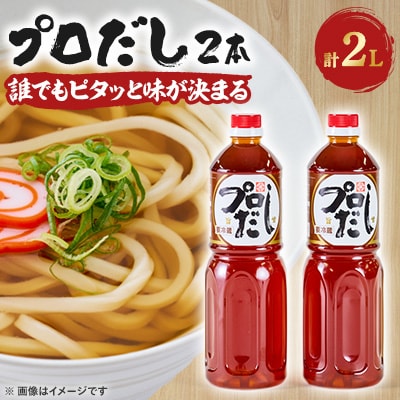 プロだし1000ml　2本セット | ふるさと納税のお礼品