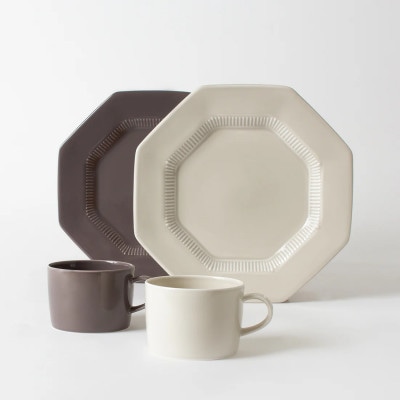 NIKKOのマグ&プレートペアセット「サレド アリーク」《ニッコー食器》(1906AB-SP01)