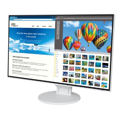 EIZO 27型4K液晶モニター FlexScan EV2785 ホワイト