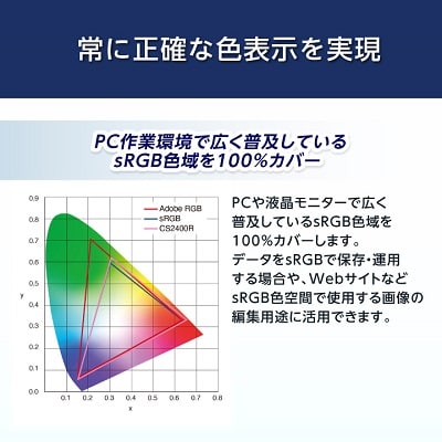 EIZOの24.1型カラーマネージメント液晶モニター ColorEdge CS2400R