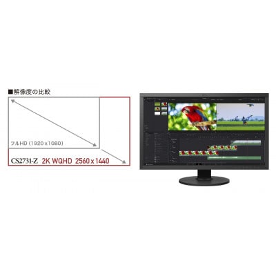 EIZO 27型WQHDカラーマネージメント液晶モニター ColorEdge CS2731-Z