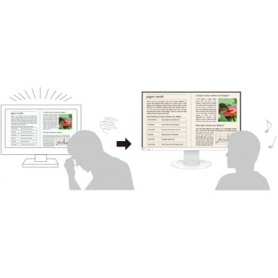 【国内生産】EIZO 23.8型フルHD液晶モニター FlexScan EV2400R ホワイト