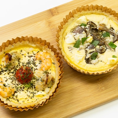 【冷凍生キッシュ】石川県の人気食材を使ったグルテンフリーキッシュ詰め合わせ!4種各2個入り