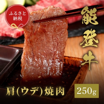 能登牛 牛肩(ウデ) 焼肉 250g